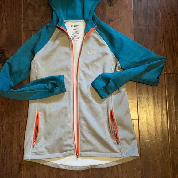 L.L. Bean zip up jacket color block - Picture 4 of 7